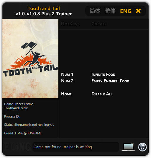 Трейнер +2 для версий 1.0 - 1.0.8 от FLiNG