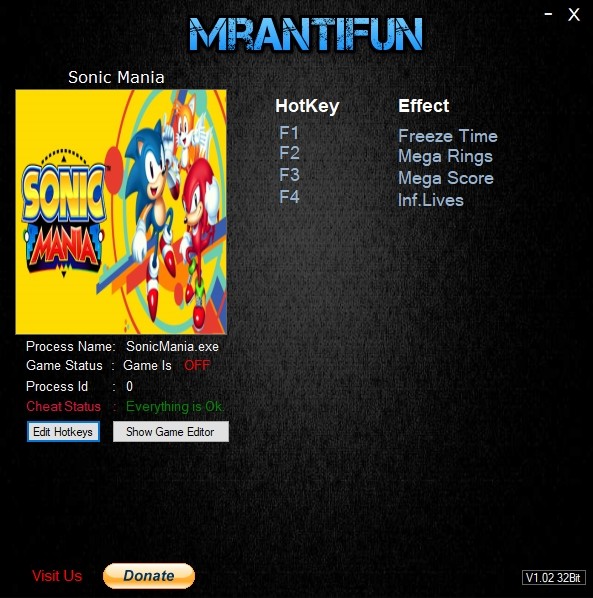 Трейнер +4 для версии от 06.29.2018 от MrAntiFun