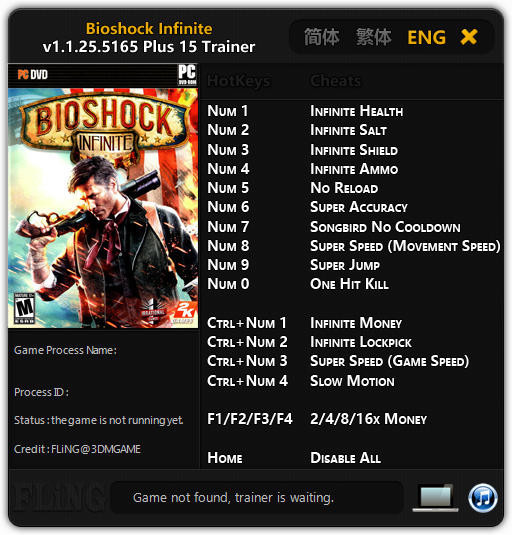 Трейнер +15 для версии 1.1.25.5165 от FLiNG