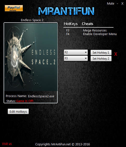 Трейнер +2 для версии 1.0.52 от MrAntiFun