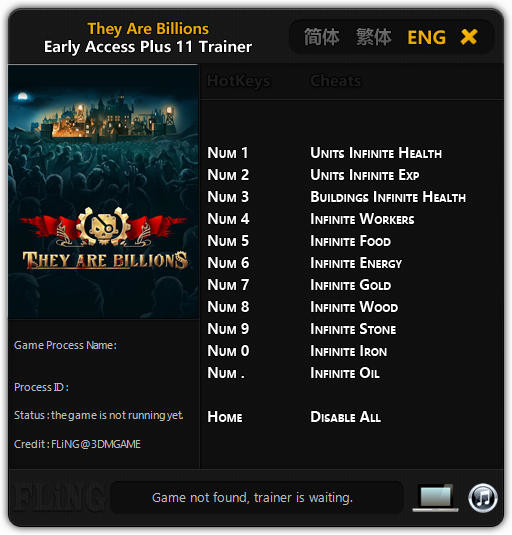 Трейнер +11 для версии Early Access от FLiNG