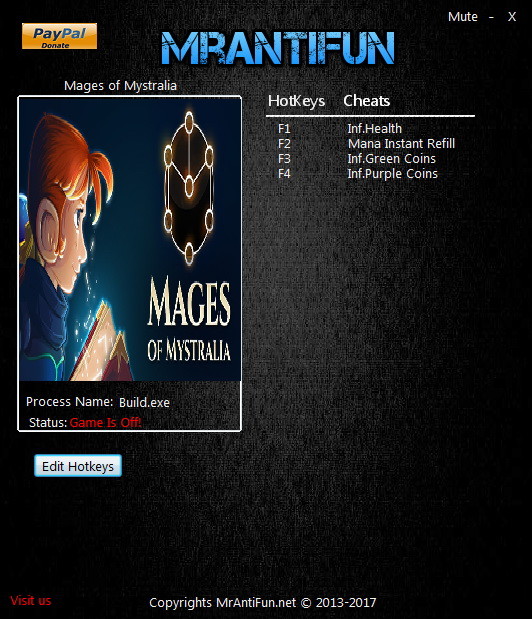 Трейнер +4 для версии 27354 от MrAntiFun