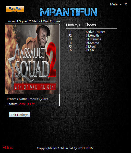 Трейнер +5 для версии 3.252.1 от MrAntiFun