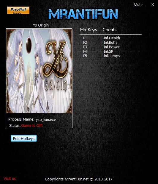 Трейнер +5 для версии от 09.14.2017 от MrAntiFun