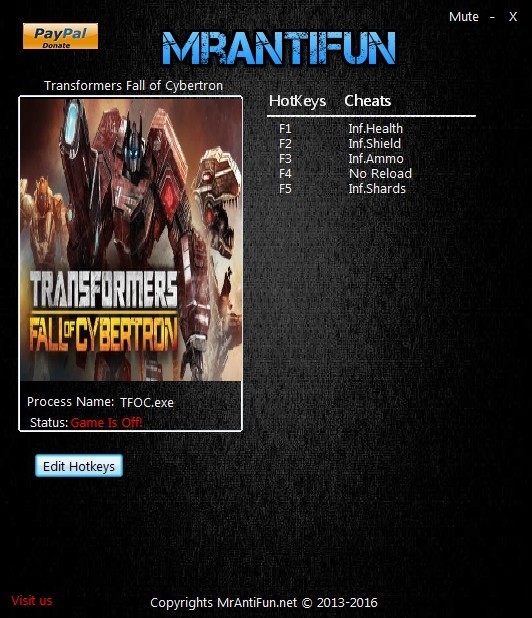 Трейнер +5 для версии 10.06.2016 от MrAntiFun