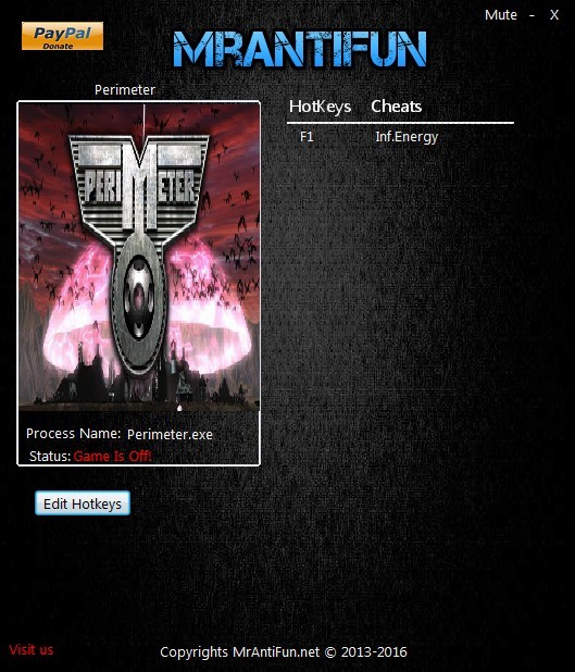 Трейнер +1 для версии 1.03 от MrAntiFun
