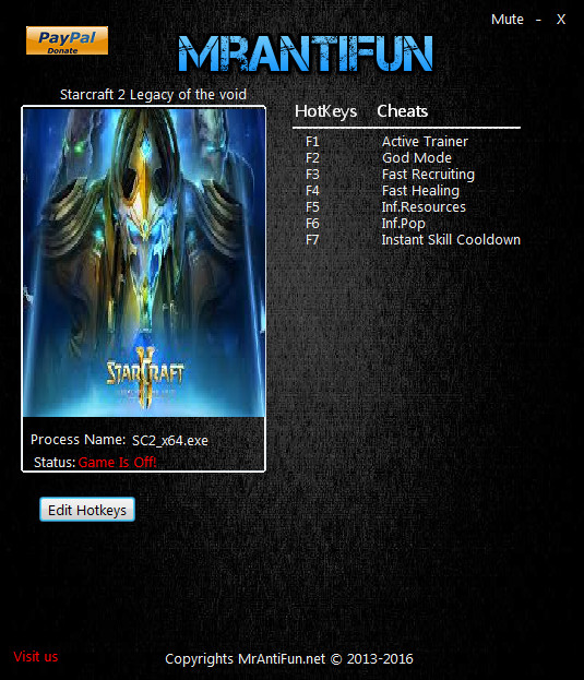 Трейнер +6 для версии 3.5.1.45186: x64 от MrAntiFun