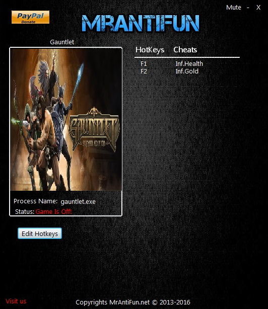 Трейнер +2 для версии 01.02.2017 от MrAntiFun