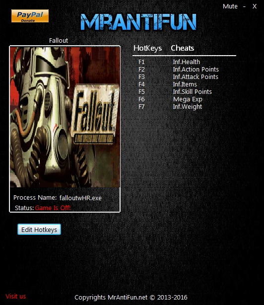 Трейнер +7 для версии 4.1.8 от MrAntiFun