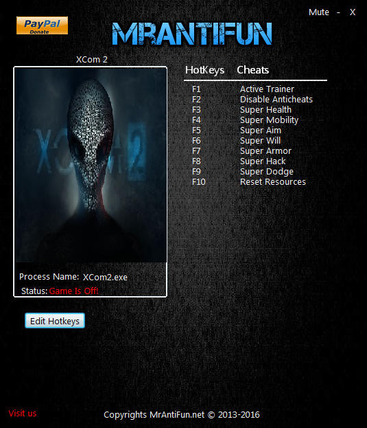 Трейнер +8 для версии 1.0.0.53767 от MrAntiFun
