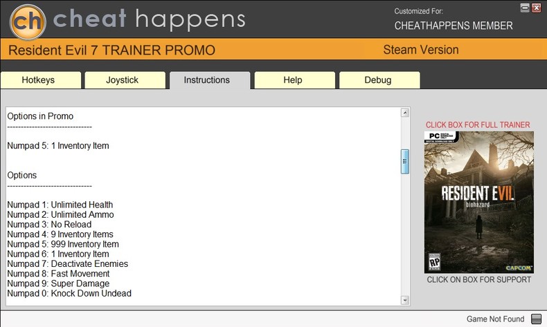 Трейнер +11 для Steam-версии от 02.07.2017 от CheatHappens.com