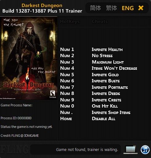 Darkest Dungeon (трейнер +11) [FLING]