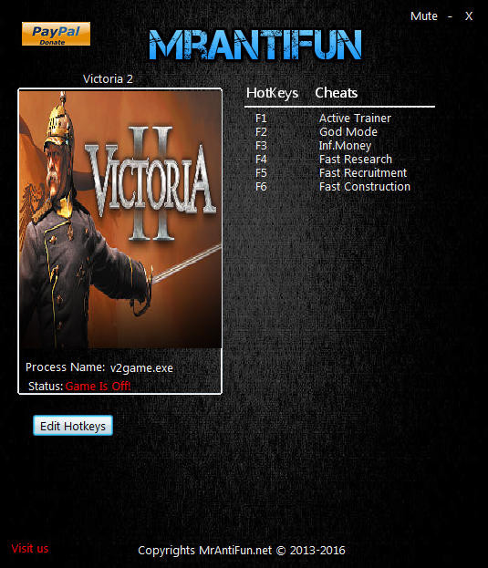 Трейнер +5 для версии 3.04 от MrAntiFun