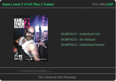Трейнер +2 для версии 1.01 от KelSat