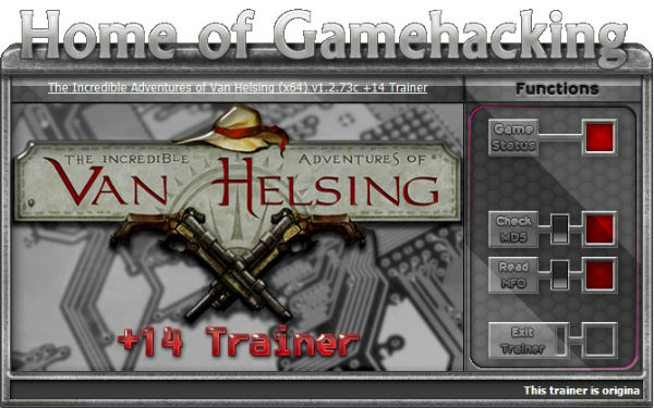 Трейнер +14 для версии 1.2.73c (Steam; x64) от HoG