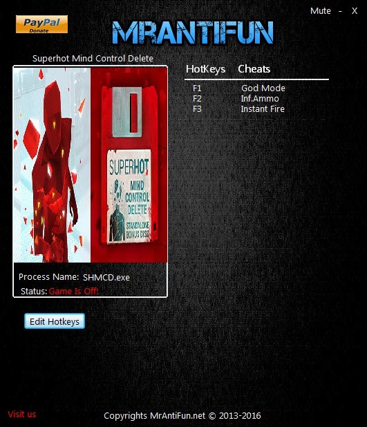 Трейнер +3 для версии от 12.11.2017 от MrAntiFun