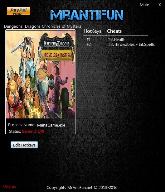 Трейнер +2 для версии 1.0.2 от MrAntiFun