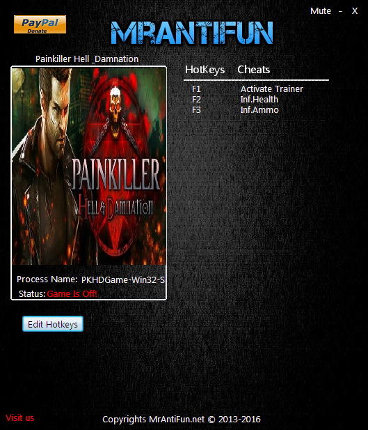 Трейнер +2 для версии 01.04.2017 от MrAntiFun