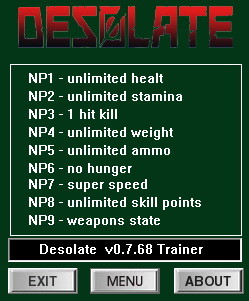 Трейнер +9 для версии 0.7.68 от dR.oLLe