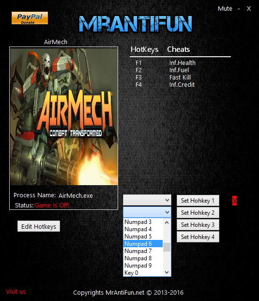 Трейнер +4 для версии 50465 от MrAntiFun