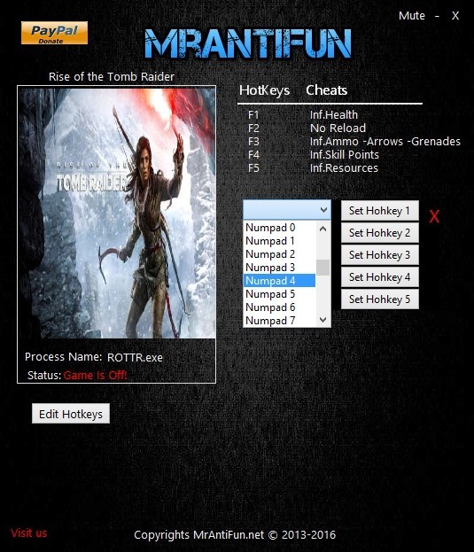 Трейнер +7 для версии 1.0: Build 753 от MrAntiFun