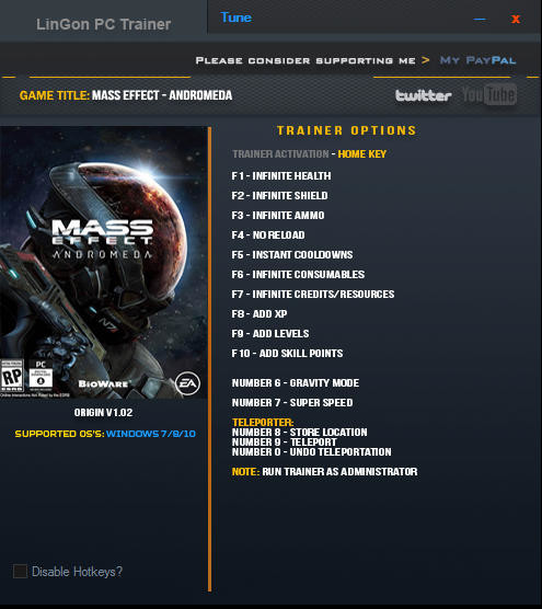 Трейнер +14 для версии Update 1 от LinGon