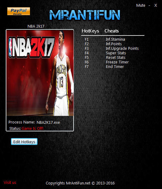 Трейнер +7 для версии 1.03 от MrAntiFun
