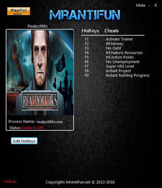 Трейнер +8 для версии 1.3.7 от MrAntiFun