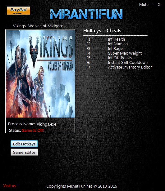 Трейнер +11 для версии 2.0 от MrAntiFun