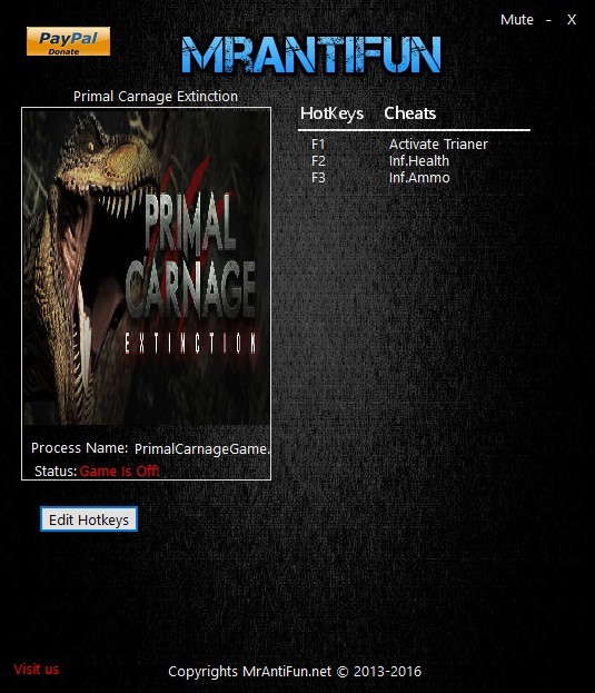 Трейнер +2 для версии 1.7 от MrAntiFun