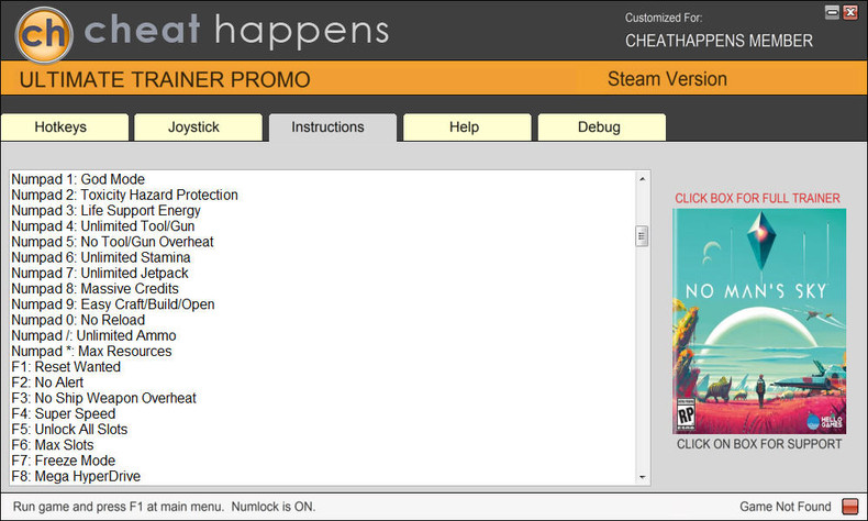 Трейнер +28 для версии 1.1 от Cheat Happens