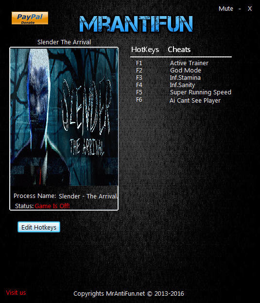 Трейнер +5 для версии 2.0 от MrAntiFun