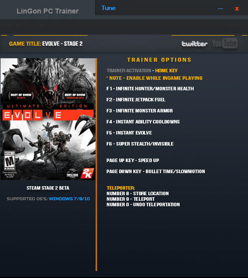 Трейнер +10 к версии Steam Stage 2 Beta от LinGon