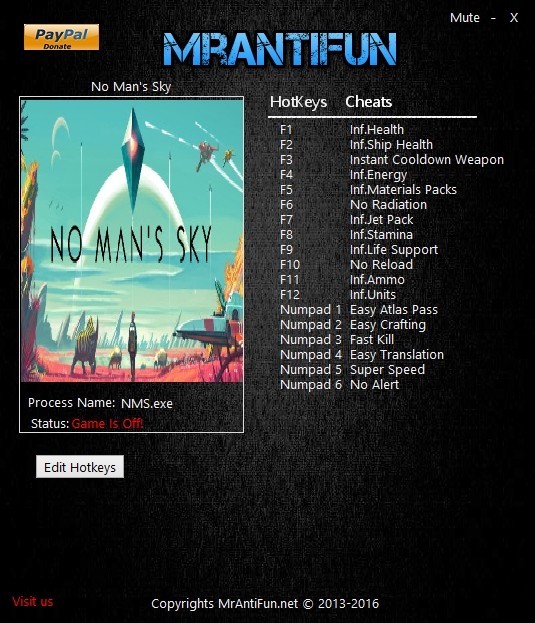 Трейнер +18 для версии 1.0 от MrAntiFun