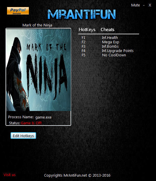 Трейнер +5 для версии 01.10.2017 от MrAntiFun