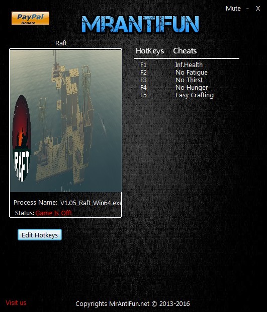 Трейнер +5 для версии 1.05 от MrAntiFun