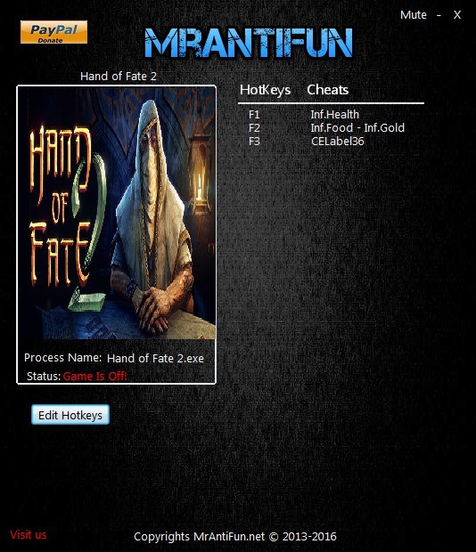 Трейнер +3 для версии от 11.14.2017 от MrAntiFun
