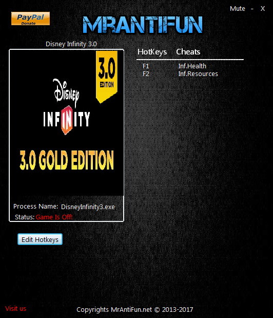 Трейнер +2 для версии от 06.12.2017 от MrAntiFun