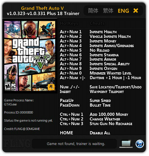 Трейнер +18 для версии 1.0.323.1 - b1.0.331.1 от FLiNG