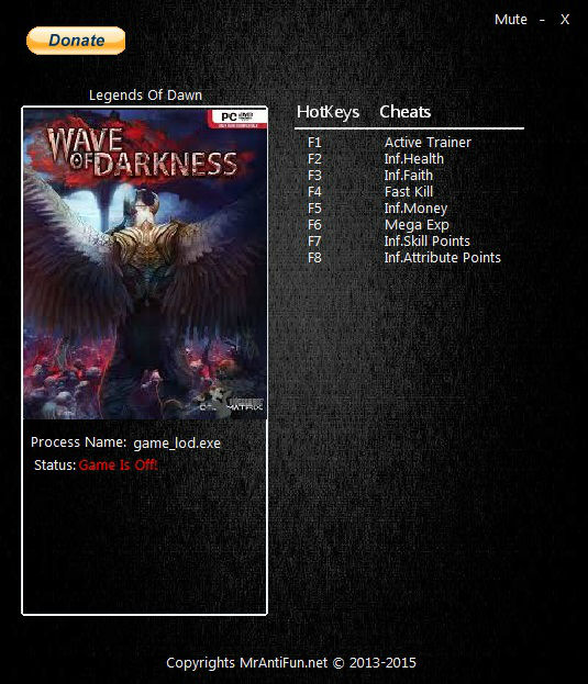 Трейнер +7 для версии Early Access v1.20 от MAF