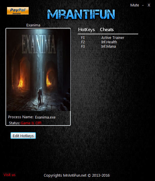 Трейнер +2 для версии 0.6.4.6 от MrAntiFun