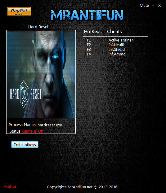 Трейнер +3 для версии 12.29.2016 от MrAntiFun