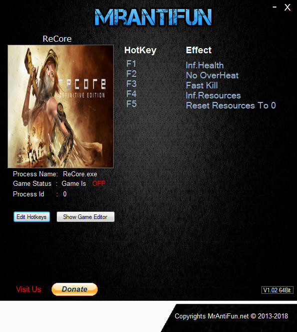 Трейнер +5 для версии 1.1.7468.2 Windows от MrAntiFun