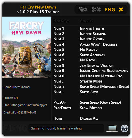 Трейнер +15 для версии 1.0.2 от FLiNG