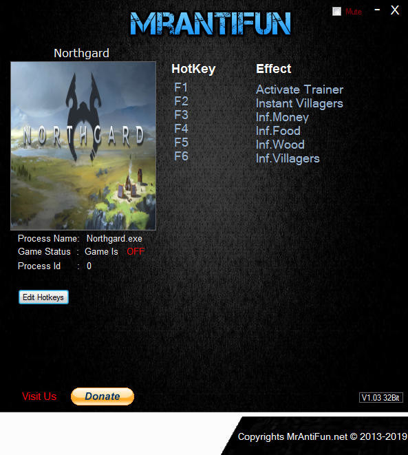 Трейнер +5 для версии 1.6.12447 от MrAntiFun
