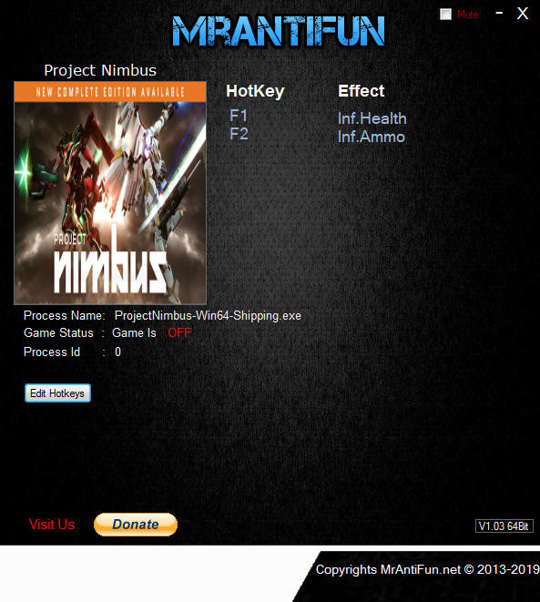 Трейнер +2 для версии от 29.06.2019 от MrAntiFun