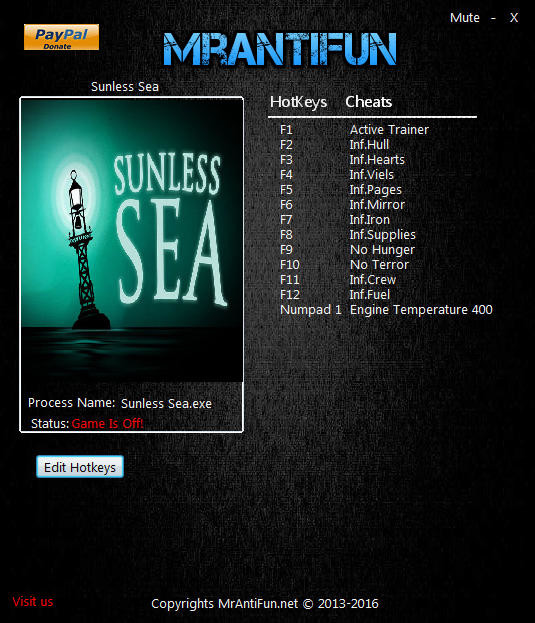 Трейнер +12 для версии 2.2.2.3108 от MrAntiFun
