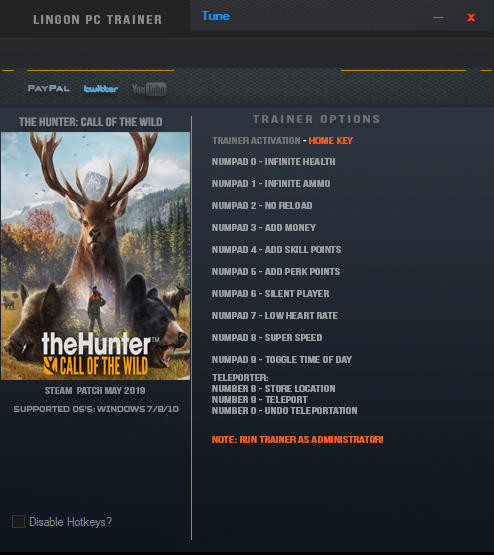 Трейнер +12 для версии 1.35 от LinGon