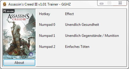 Трейнер +3 для версии 1.01 от Chris GGHZ