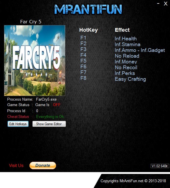 Трейнер +9 для версии 1.09 от MrAntiFun